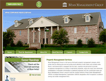 Tablet Screenshot of myanmanagement.com